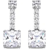 Luxenter Pendientes 'Asju' plata