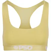 PSD Sujetador amarillo pastel / blanco