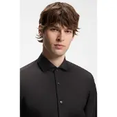 BOSS Camisa de negocios 'P-HANK' negro