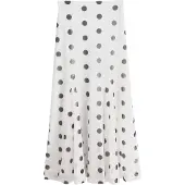 Next Falda negro / blanco