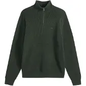 Levi's Jersey 'Housemark Quarter Zip Sweater' verde oscuro