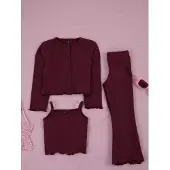 Trendyol Conjunto borgoña