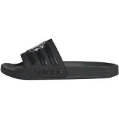 Adidas Zapatos abiertos 'ADILETTE' negro / blanco