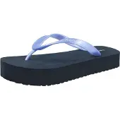 Calvin Klein Sandalias de dedo azul cielo / blanco