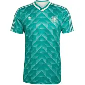 Adidas adidasCamiseta segunda equipación Alemania 1990 3XL Power Green Hombre