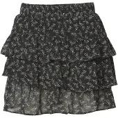 KOROSHI Falda menta / altrosa / negro