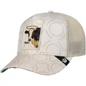 GOORIN BROS. Gorra 'Gorra goorin chalk vaca religulous holy cow trucker cap 6' blanco