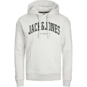 Jack & Jones Sudadera 'JJEJosh' negro / blanco moteado