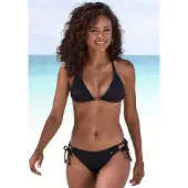 LASCANA Top de bikini negro