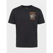 KOROSHI Camiseta naranja / negro / blanco
