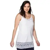 Sheego Top blanco