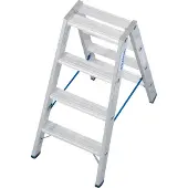 Krause STABILO: Escalera de dos tramos con 2x4 peldaños, modelo 124722