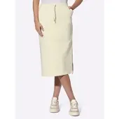 HEINE Falda champán / marrón