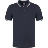 Colmar Camiseta azul oscuro / blanco
