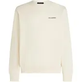 Karl Lagerfeld Sudadera ' Rue St-Guillaume' crema / negro