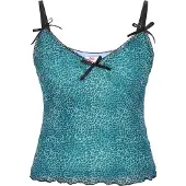 Mymo Top aqua / negro
