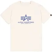 Alpha industries Camiseta lila moteado / blanco