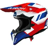 Airoh Wraaap Vision Casco De Cross Azul/Rojo L unisex