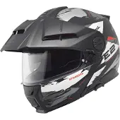 Schuberth E2 Trail Casco Abatible Mate/Negro/Gris 55 unisex, talla S