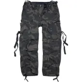 Brandit Pantalón cargo marrón oscuro / taupe / verde oscuro