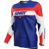 Shot Race Gear Maillot De Manga Larga Draw League