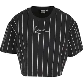 Karl kani Camiseta negro / blanco