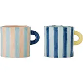 Bloomingville Taza Phoenix Multi Set Of 2 Stoneware