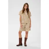 Saint tropez Blusa 'Zalinda' beige / camelo