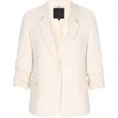 Dreimaster Klassik Blazer blanco