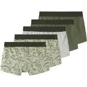 Name it Calzoncillo gris moteado / oliva / pino / verde pastel