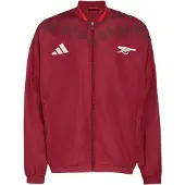Adidas Chaqueta de chándal 'FC Arsenal Stadium' borgoña / blanco