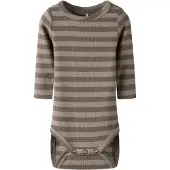 Name it Pijama entero/body 'NBNBANIO' marrón / marrón oscuro