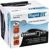 Rapid Grapas Galvanizadas 9/12 Mm X5000 Super Strong