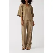 Alchemist Top Romi Khaki Talla: 38 | Pantalones Outlet | Mujer | Marrón
