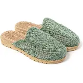 Brasileras Zapatillas de casa 'Suna' verde