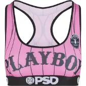 PSD Sujetador deportivo 'Play Ball' rosa / negro