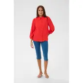 Kaffe Blusa 'KAmilia' rojo