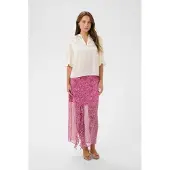 Saint tropez Blusa 'SafinaSZ' blanco cáscara de huevo