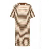 Soyaconcept Vestido 'Fidelia' chocolate / blanco natural