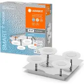 Ledvance LED Smart + Lámpara de Baño Orbis Ola Cromo IP44 26W 2800lm 3000K-6500K