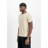 Alpha industries Camiseta beige / naranja