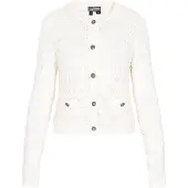 Dreimaster Cárdigan 'Vintage' blanco