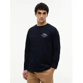 Tommy Hilfiger Camiseta De Manga Larga Script Stack