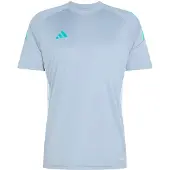 Adidas adidasCAMISETA TIRO 26 ESSENTIALS XS Halo Silver / Mint Rush / White Hombre