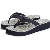 Tommy Hilfiger Sandalias de dedo navy / oro