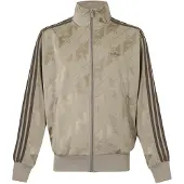 Adidas Originals Sudadera con cremallera 'Firebird' beige / oro / oliva