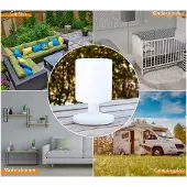 Smartwares IDE-60067, blanco, plástico, universal, IP44, 4,7 W, LED