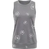 Usha Top gris / blanco