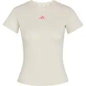 Adidas Camiseta funcional 'Studio' rosa claro / blanco cáscara de huevo