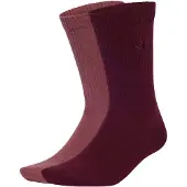 Adidas adidasCALCETINES CLÁSICOS EVERYDAY ICONS (2 PARES) 46-48 Maroon / Burgundy Unisex